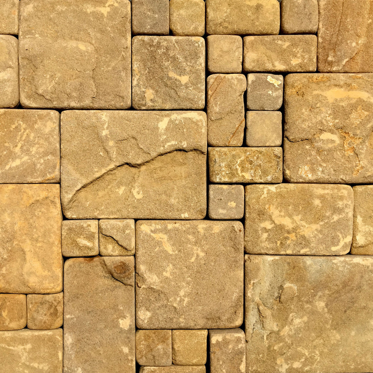 Луганський піщаник рудий кратний 5 (см) галтований