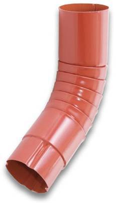 Відведення труби гофрование. Сталь — 0,6 (мм); Цинк — 275 (гр/м²);