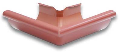 Кут ринви зовнішній (90°; 135°). Сталь — 0,6 (мм); Цинк — 275 (гр/м²);