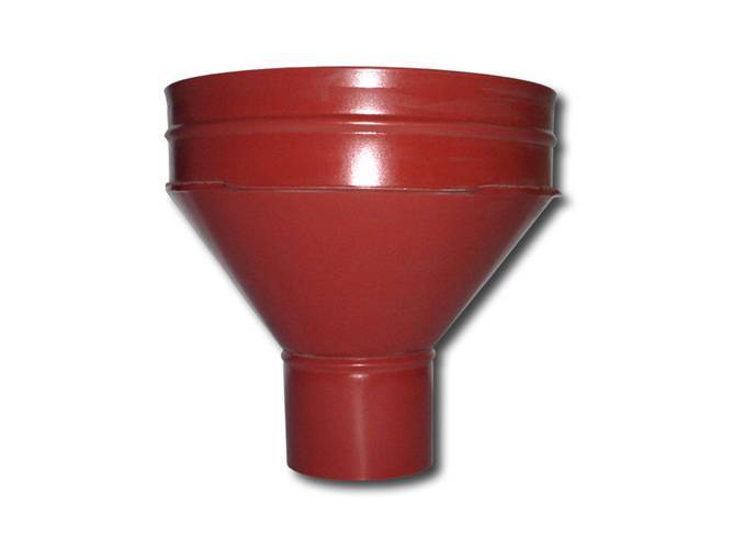 Вирва водозбірна. Сталь — 0,6 (мм); Цинк — 275 (гр/м);