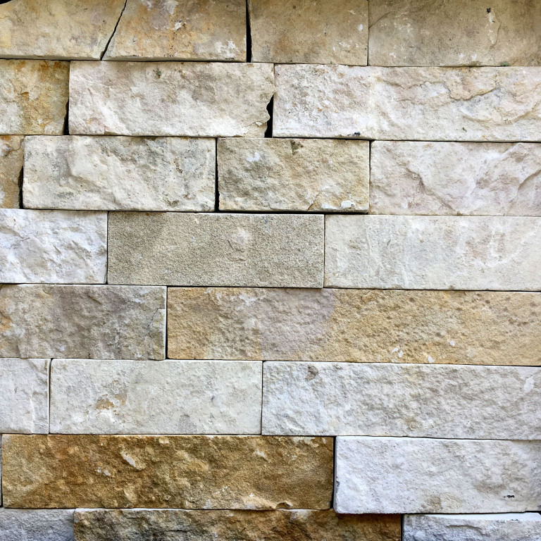 Карпатський піщаник білий торцьований 7,5 (см)